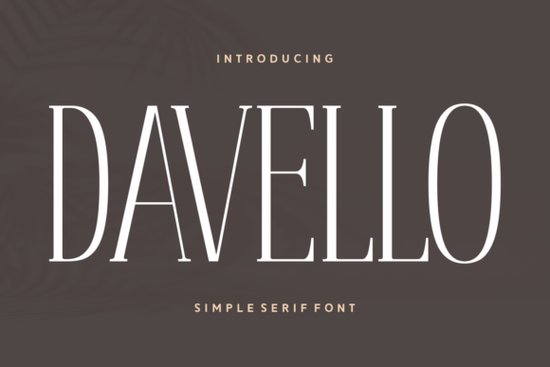 Davello Font